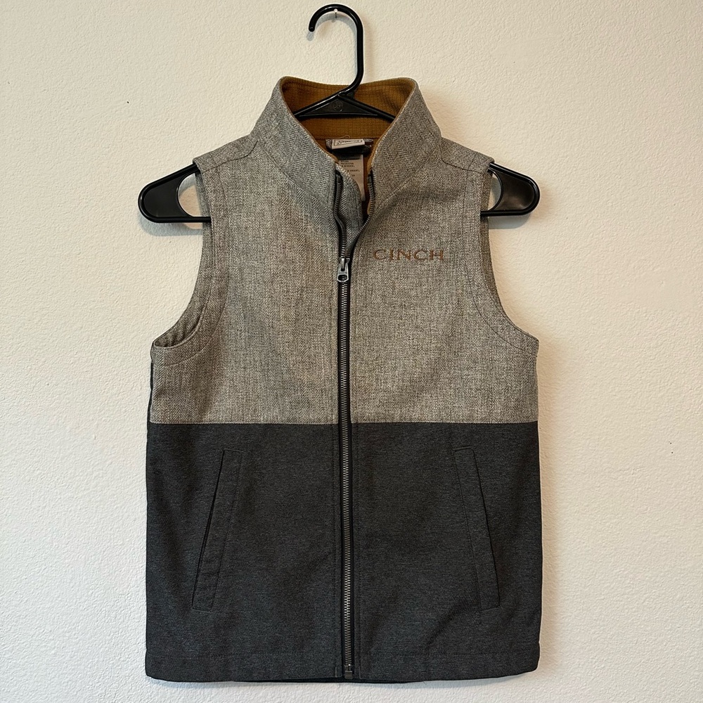 Cinch Tan and Gray Vest